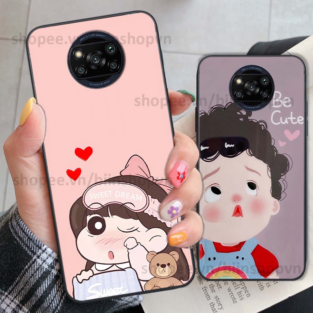 Ốp Xiaomi Poco X3 / Poco X3 Pro in hình baby siêu dễ thương, ngộ nghĩnh đáng yêu