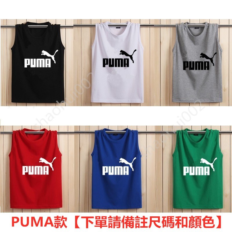 Áo Thun Puma Không Tay Chất Liệu Cotton Cao Cấp Thời Trang