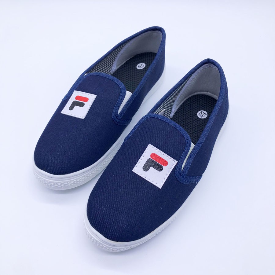 Giày slip on Koin màu xanh đậm VV198