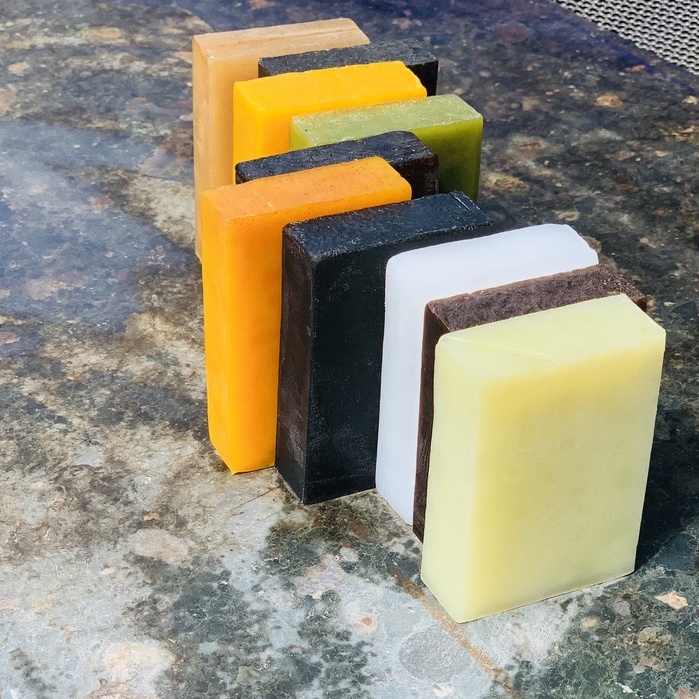 Xà phòng Handmade Bạc Hà - Xà Bông Tự Nhiên 100% Tự Nhiên - Thư dãn, Mát da - 100gr