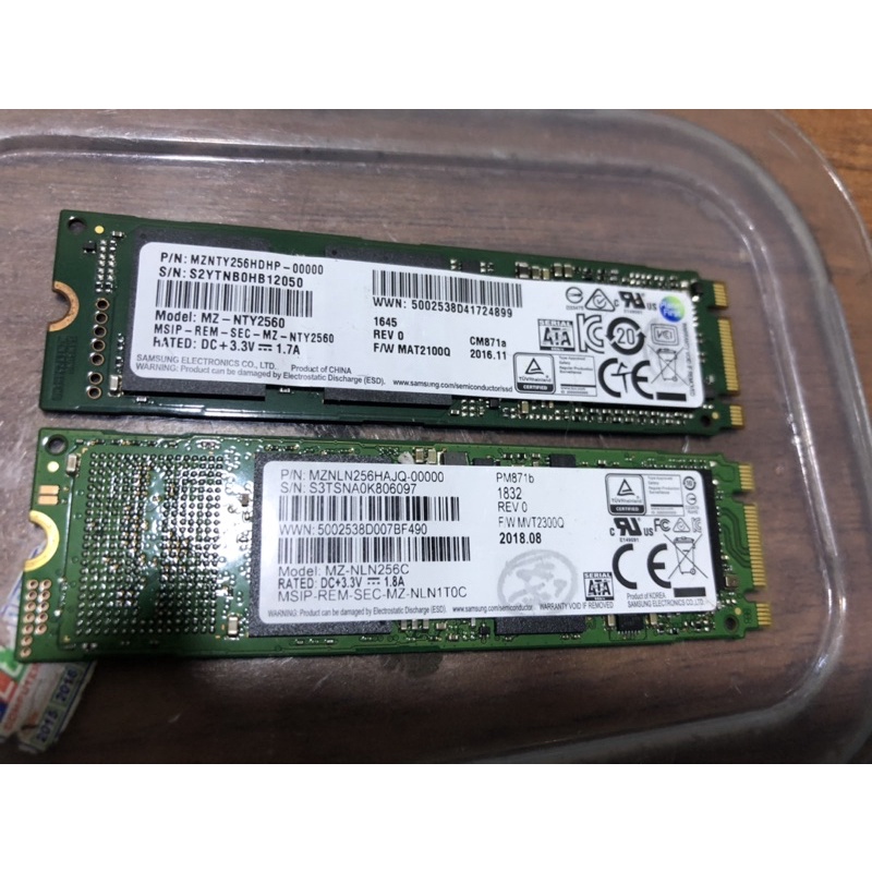 Ổ cứng SSD sam sung 256Gb, 512Gb M2 2280 đã qua sử dụng