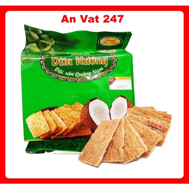 10 gói bánh dừa nướng đặc sản quảng nam
