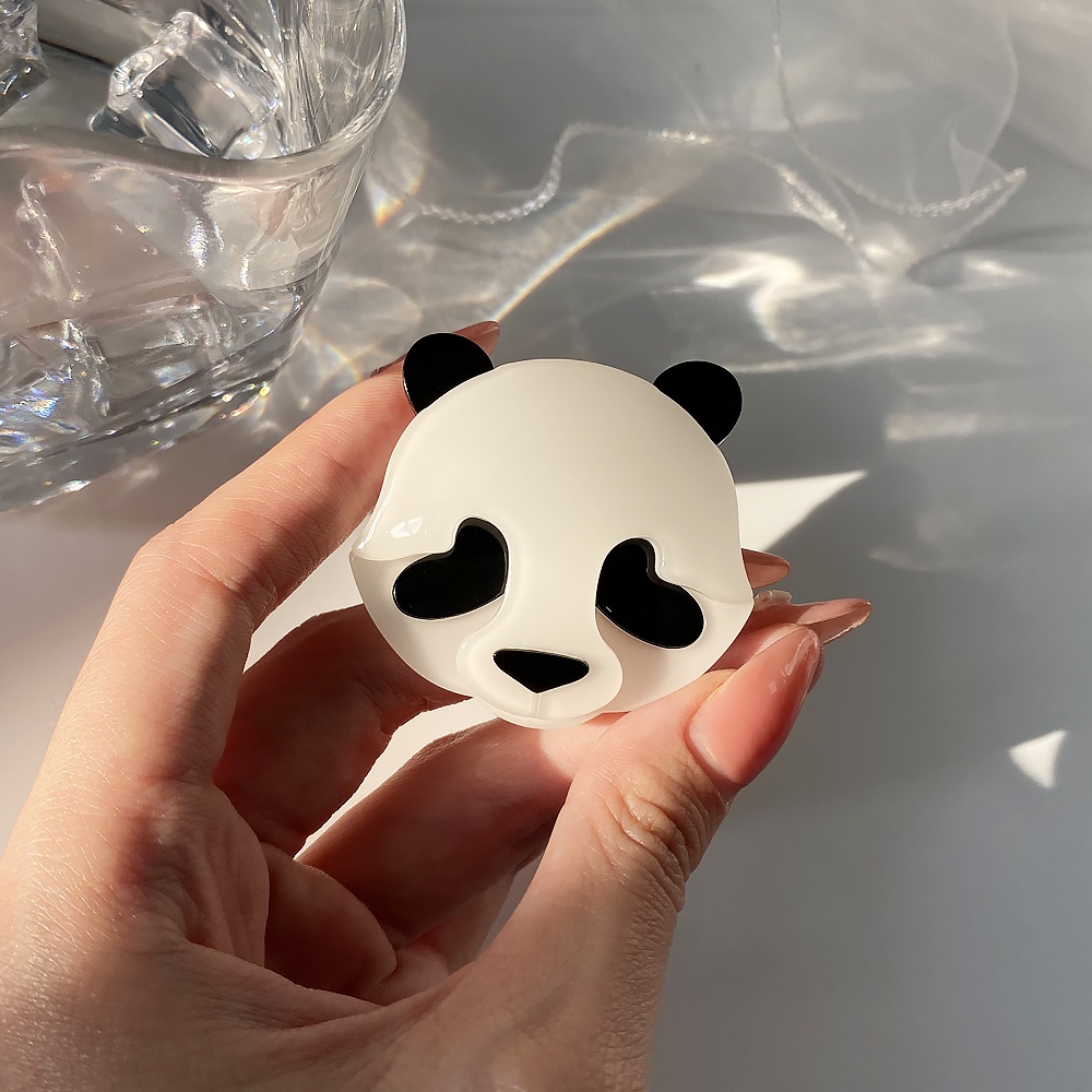 KIDSBOWS 1 Huy Hiệu Cài Áo Hình Gấu Trúc Bằng Acrylic Dễ Thương