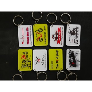 MÓC KHÓA MICA in logo phượt