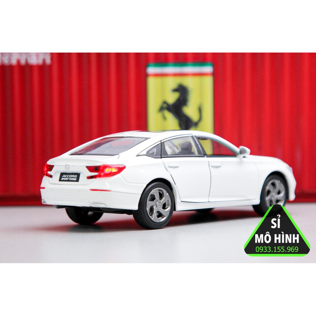 [ Sỉ Mô Hình ] Mô hình xe Honda Accord 1:32 Trắng