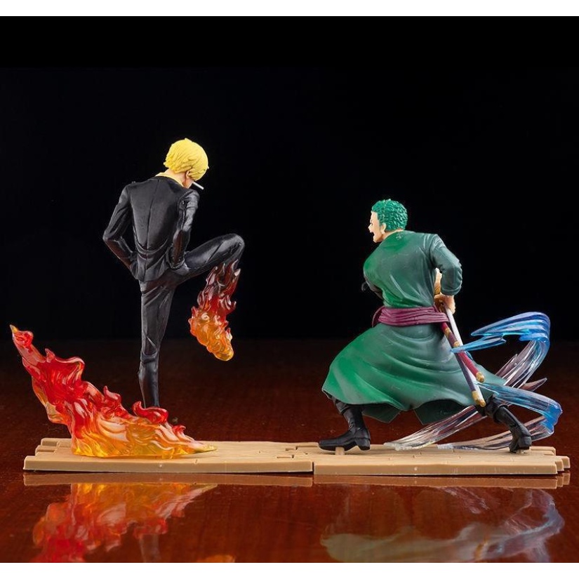 Mô hình trưng bày nhân vật Mitoryu Zoro Vs Sanji trong One Piece
