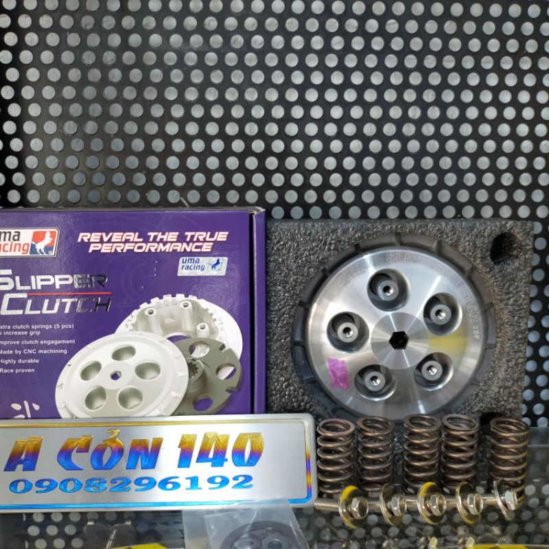 Bộ nồi chống trượt UMA Slipper Clutch cho xe Exciter 150/ Fz150i / R15