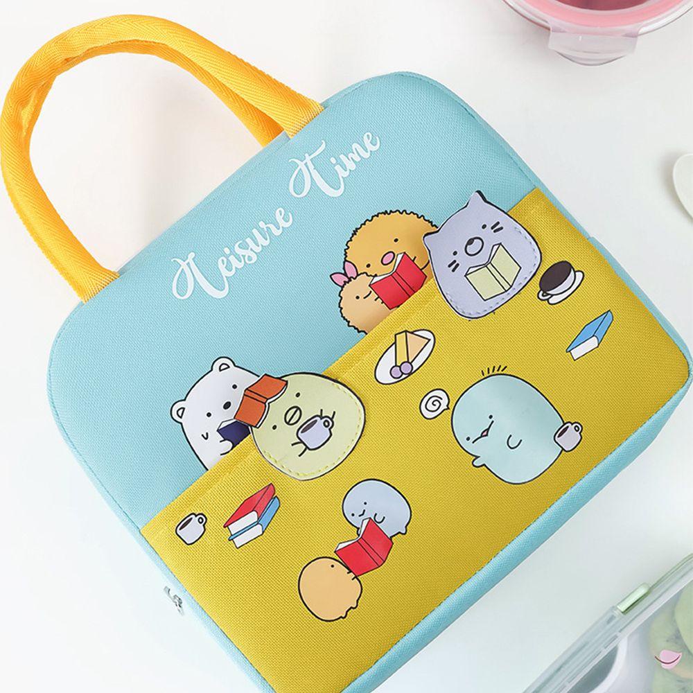 Túi Đựng Cơm Trưa Giữ Nhiệt Chống Thấm Nước Họa Tiết Hoạt Hình Sumikkogurashi