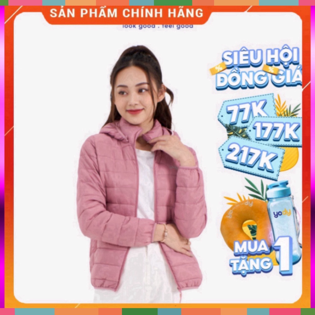 Áo khoác phao YODY giữ nhiệt siêu nhẹ, chống nước PHN5000 (sale cực khủng) (giá sale hot) ( hot sale )