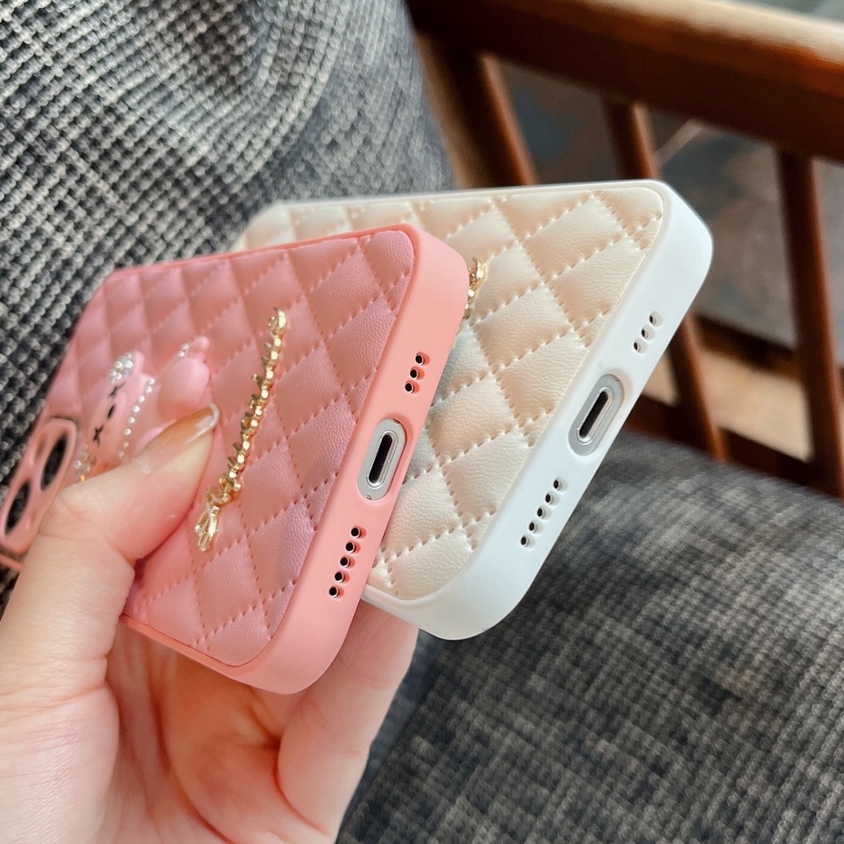 CUTE VIỀN VUÔNG BẢO VỆ CAMERAỐp Điện Thoại Hình Gấu 3D QUẢ TRÁM Cho Iphone X XS 11 12 13 PRO MAX SAMSUNG A12 A03