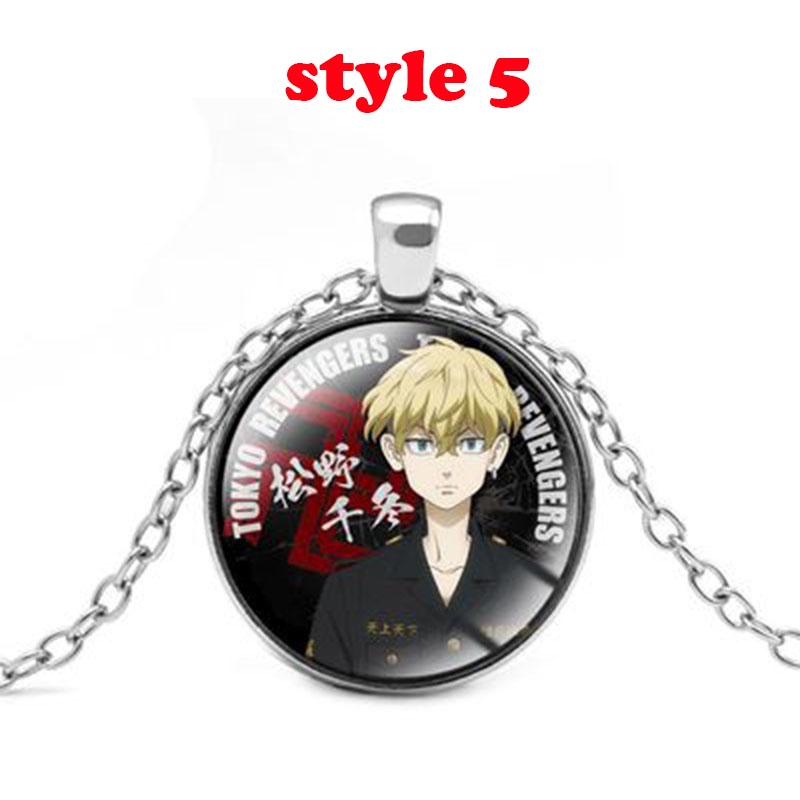 Vòng cổ Mặt Kính Hoạt Hình Tokyo Ghoul Revengers Hanemiya Kazutora Manjirou Sano