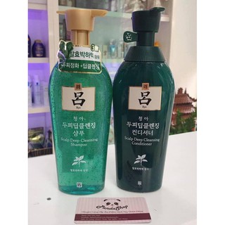 Set gội xả Ryo Scalp Deep Cleansing 500ml