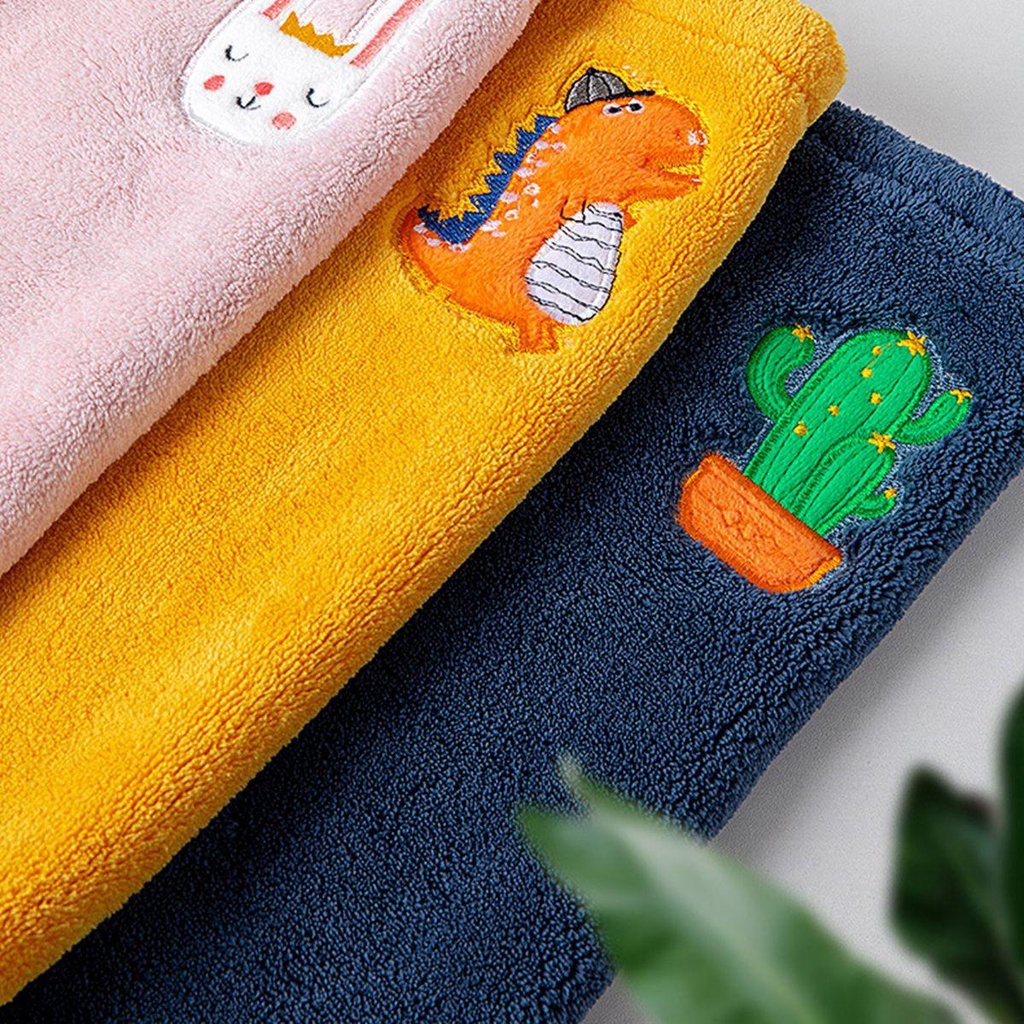 JARRED Khăn Lau Tay Hai Mặt Mềm Mại Thấm Hút Nước Khô Nhanh