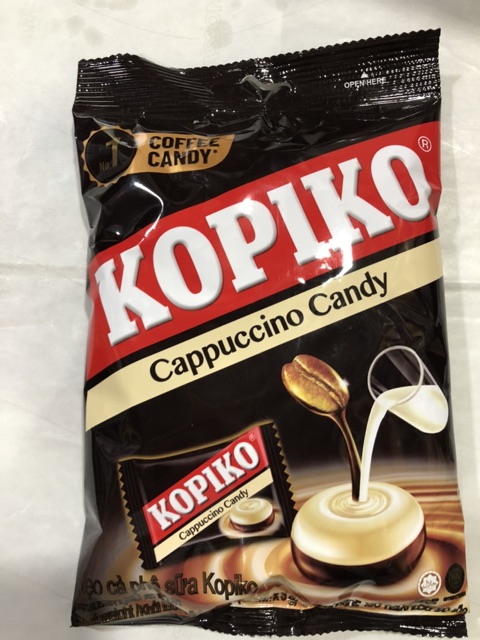 ❤Kẹo KOPIKO Cà phê sữa Capuchino 150g