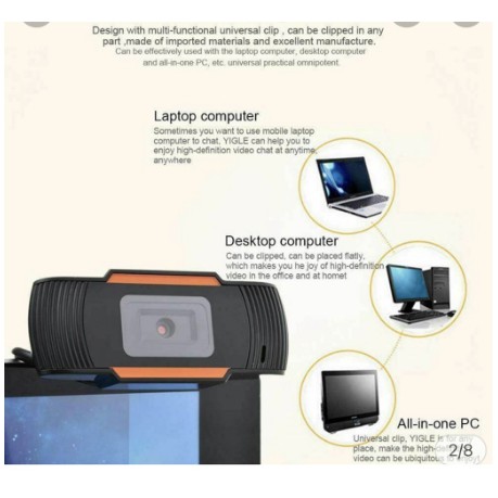 Webcam USB 2.0 1080P tiện lợi dành cho máy tính | BigBuy360 - bigbuy360.vn