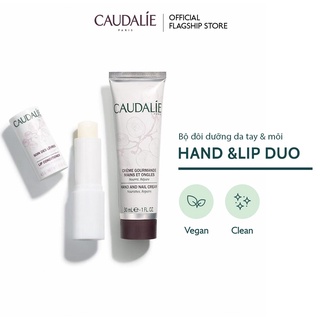 Bộ đôi dưỡng da tay và môi Caudalie Hand and Lip Duo (30ml+4.5g) - Thương hiệu mỹ phẩm cao cấp từ Pháp