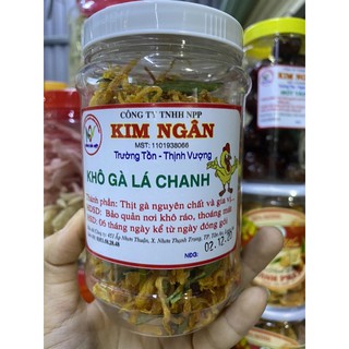 Khô gà lá chanh 150g/1 hủ