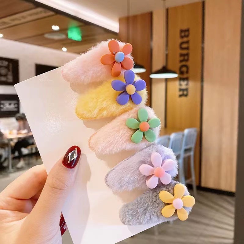 Set 5 Kẹp Tóc Xinh Xắn Dành Cho Bé Gái