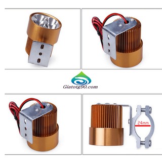 Đèn pha trợ sáng 4 LED dành cho xe mô tô 206360 [SKM]