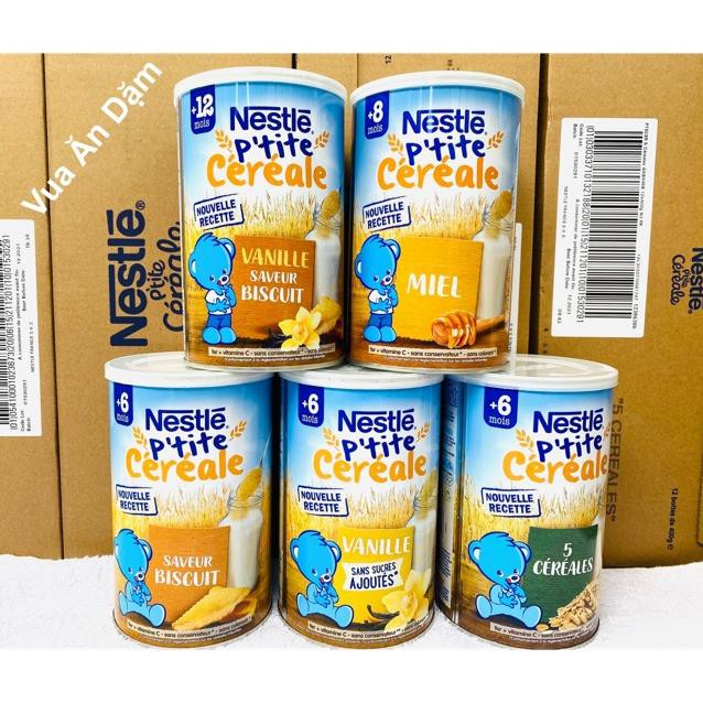 Bột Pha Sữa/Lắc Sữa Nestlé P'tite Céréale 400g