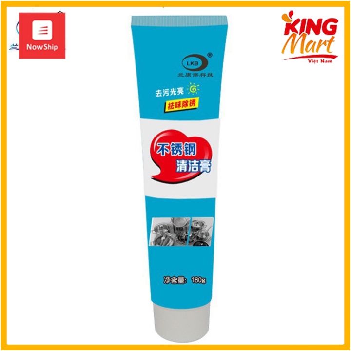 TUÝP KEM TẨY XOONG NỒI, KEM TẨY NHÀ BẾP SIÊU TRẮNG SÁNG BÓNG, TIỆN LỢI, DỄ DÀNG SỬ DỤNG, MIỄN PHÍ VẪN CHUYỂN