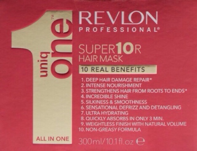 Mặt nạ ủ tóc đa năng Revlon Uniq One Hair Mask Spain 300ml