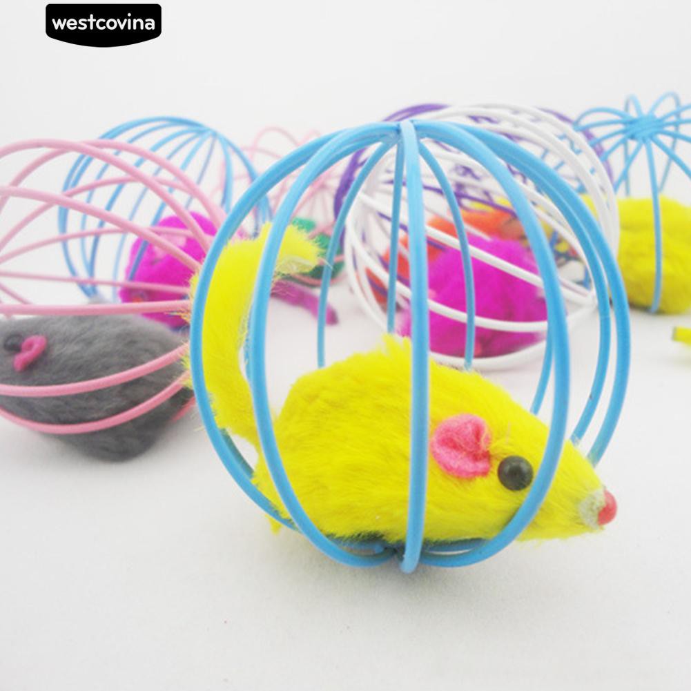 Quả Bóng Chuột Giả Đồ Chơi Cho Mèo