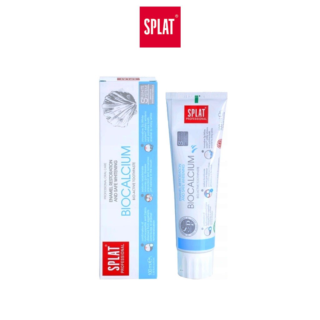 Kem đánh răng SPLAT Biocalcium 40ml/100ml - Chính hãng 100%