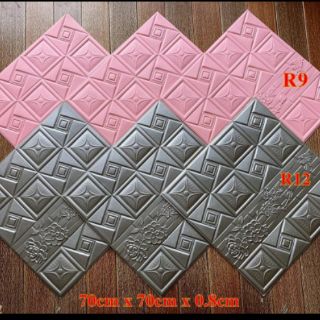 Xốp dán tường giả da giá rẻ