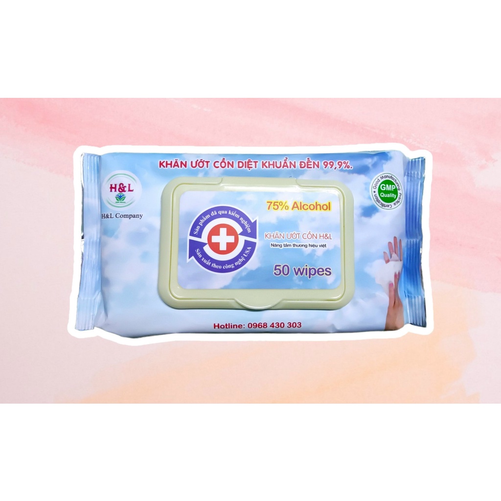 Khăn ướt cồn H&L