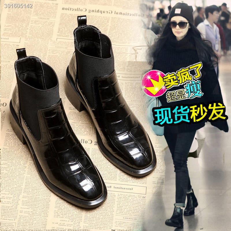 Giày bốt cao gót thiết kế mới cá tính thời trang mùa xuân thu 2020 cho nữ