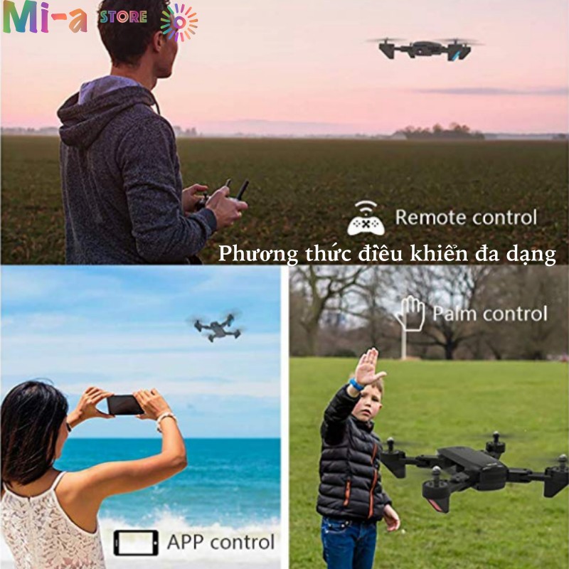 [TẶNG TÚI CHUYÊN DỤNG] Flycam SG700 D camera 4K drone gấp gọn tích hợp 2 camera nhận diện khuôn mặt