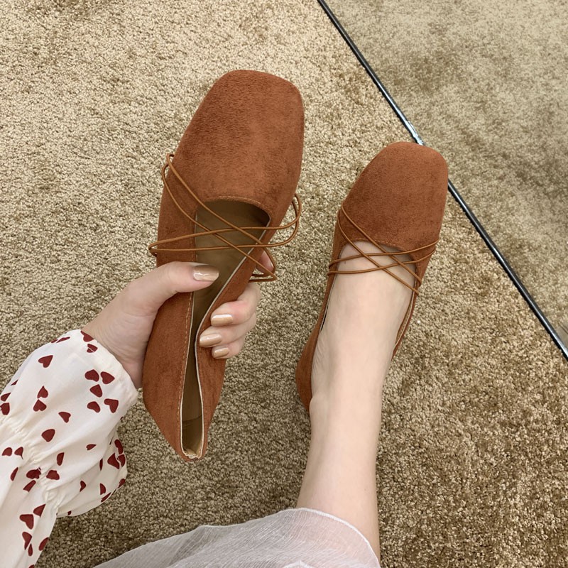 Giày Búp Bê Nữ Phong Cách Vintage 2021 | BigBuy360 - bigbuy360.vn