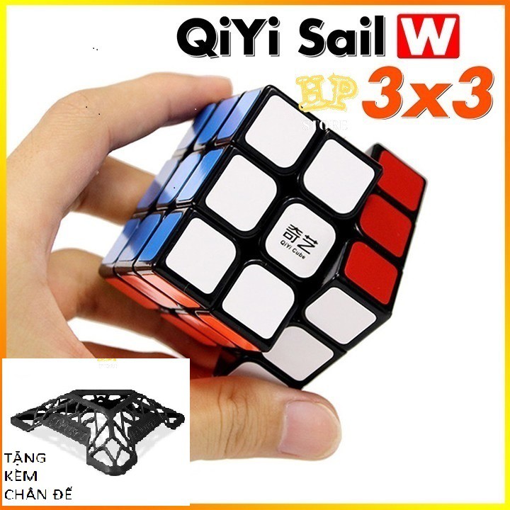 Rubik 3x3 Robik Qiyi Sail W Khối Lập Phương 3 Tầng Ma Thuật Xoay Mượt, Lõi Cứng Cáp Bền - RB01