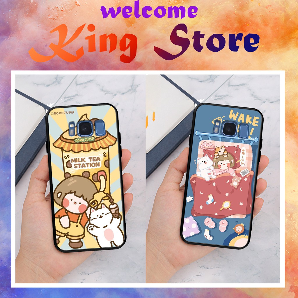 [HOT] Ốp lưng Samsung S8/S8 Plus/S9/S9 Plus in hình Roro Jump Siêu đáng yêu, ngộ nghĩnh_KINGSTORE.HN_Ốp SS S8/S8P/S9/S9P