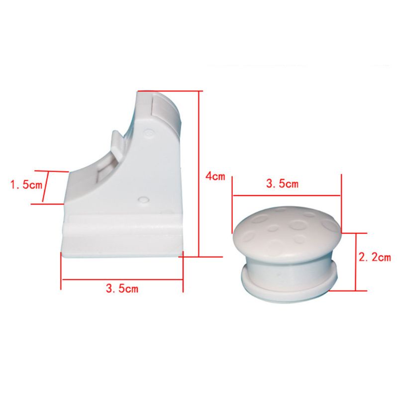 Hệ Thống Khóa Từ Tính Tự Dính 4 Khóa Và 1 Chìa Khóa Sự Bảo Vệ