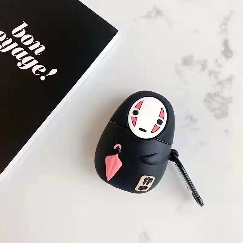 Case Airpod - Ốp Tai Nghe 1/2 Hình Vô Diện Cầm Ô -Phù Hợp Với Airpods1/2- i11/12 Siêu Cute Dễ Thương