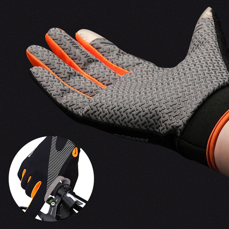 Găng Tay Lái Xe Hở Ngón Thoáng Khí Chống Mài Mòn Cao Cấp