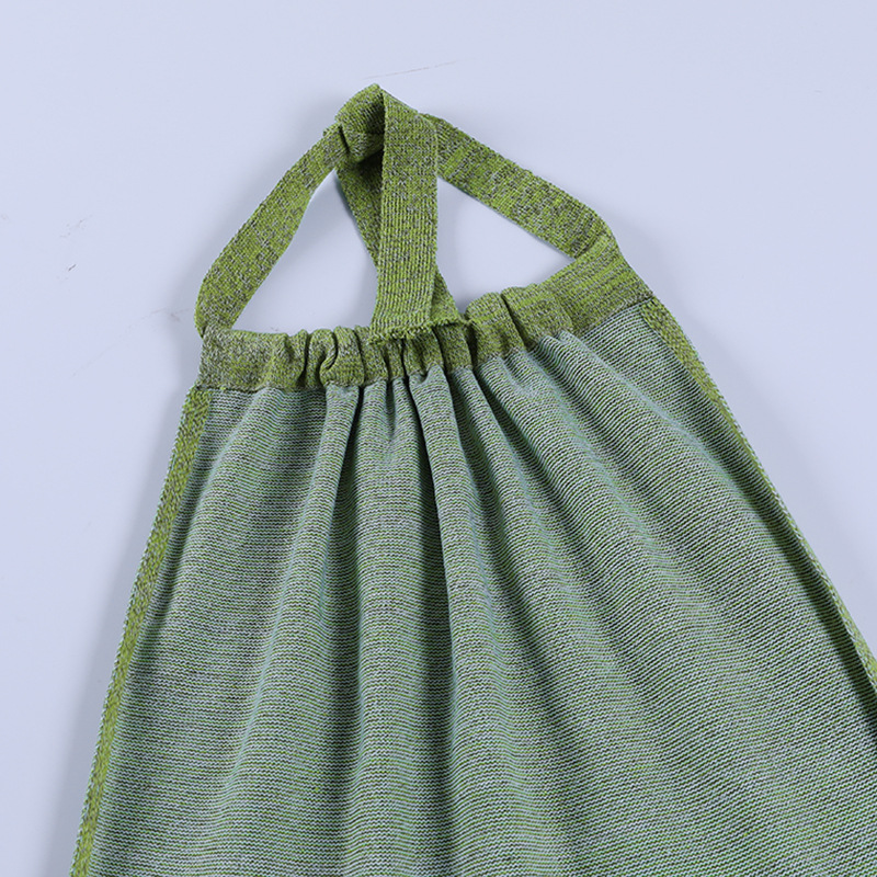 DUNEA Đầm hai dây dệt kim màu trơn thời trang cho nữ