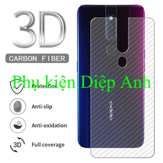 Oppo F11 Pro | Miếng carbon dán lưng chống xước