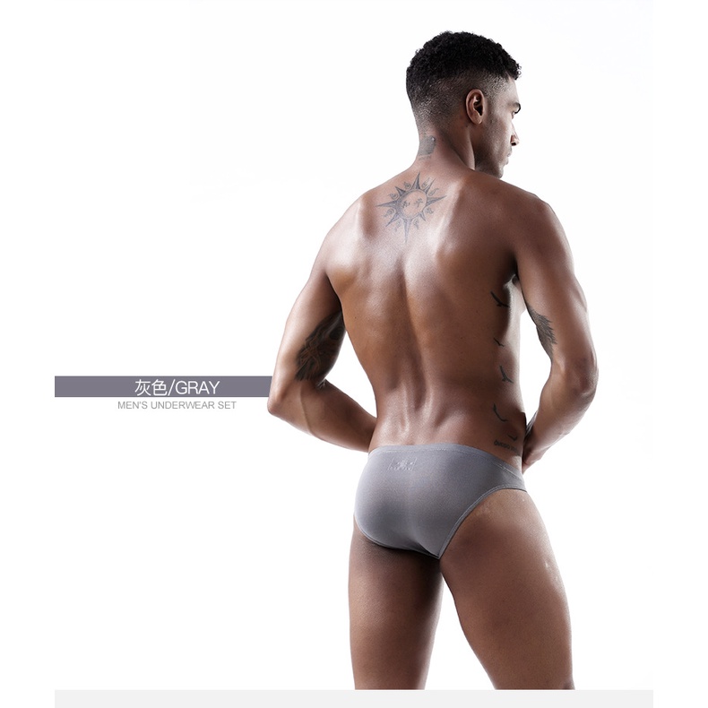 Quần lót vải lụa lạnh siêu mỏng thoáng khí thời trang mùa hè gợi cảm dành cho nam 141