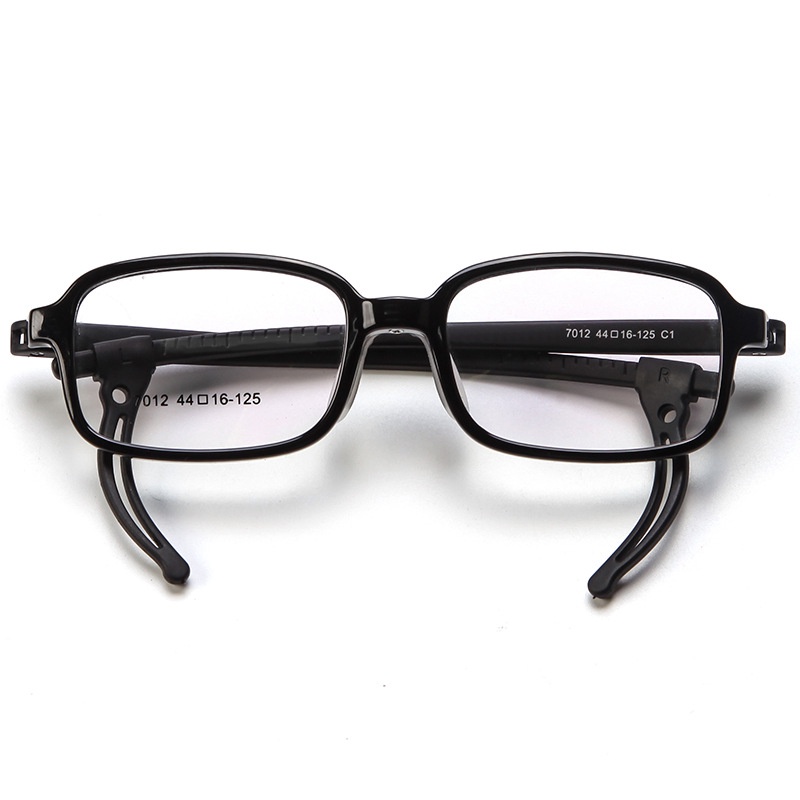 Gọng kính trẻ em nhựa dẻo có tai cài chắc chắn, dành cho bé từ 3 đến 9 tuổi- tặng kèm hộp,khăn lau