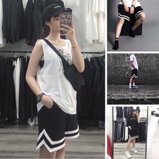 Quần short 2V, 2 line gấu