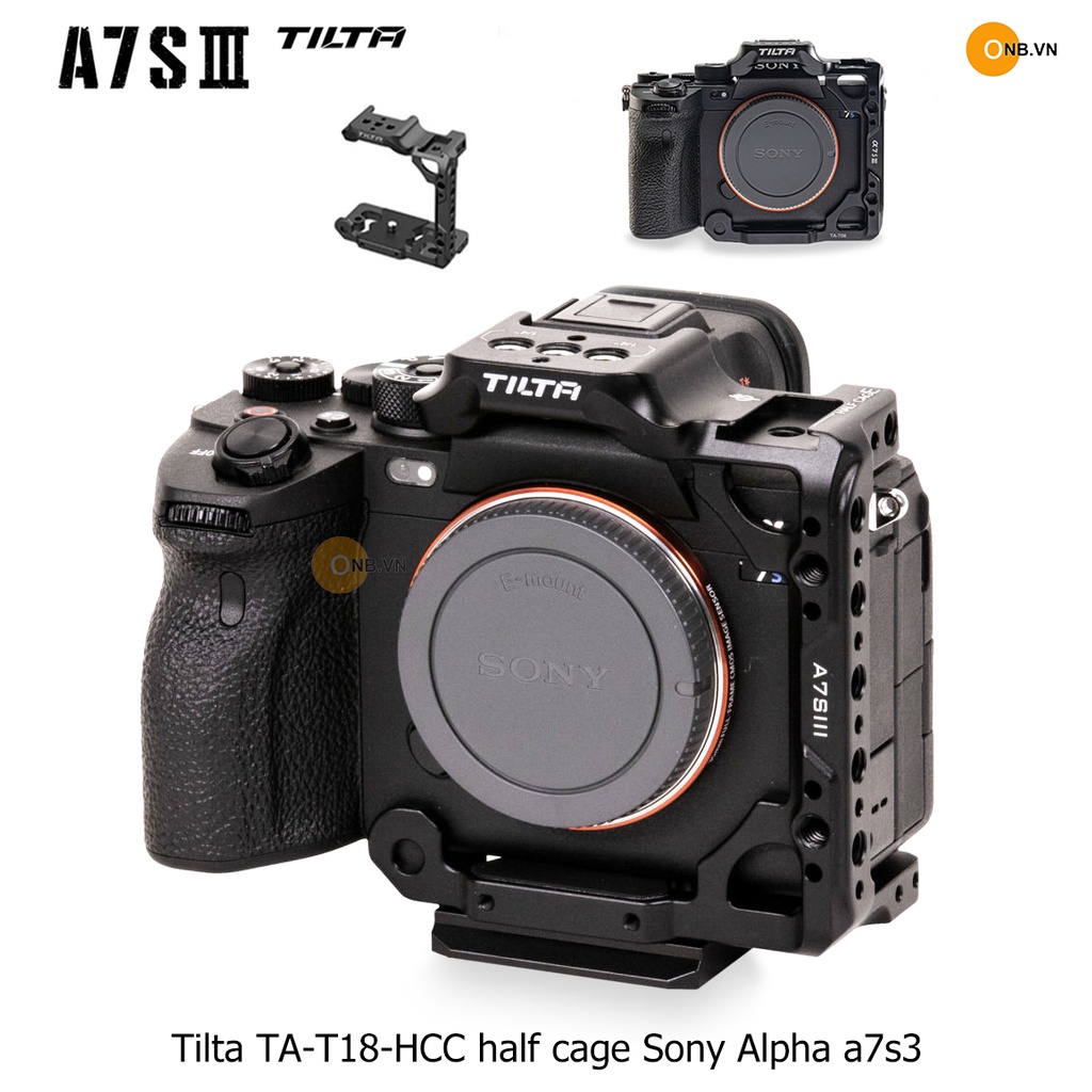 Tilta TA-T18-HCC Half Cage Khung bảo vệ máy ảnh Sony Alpha a7s3