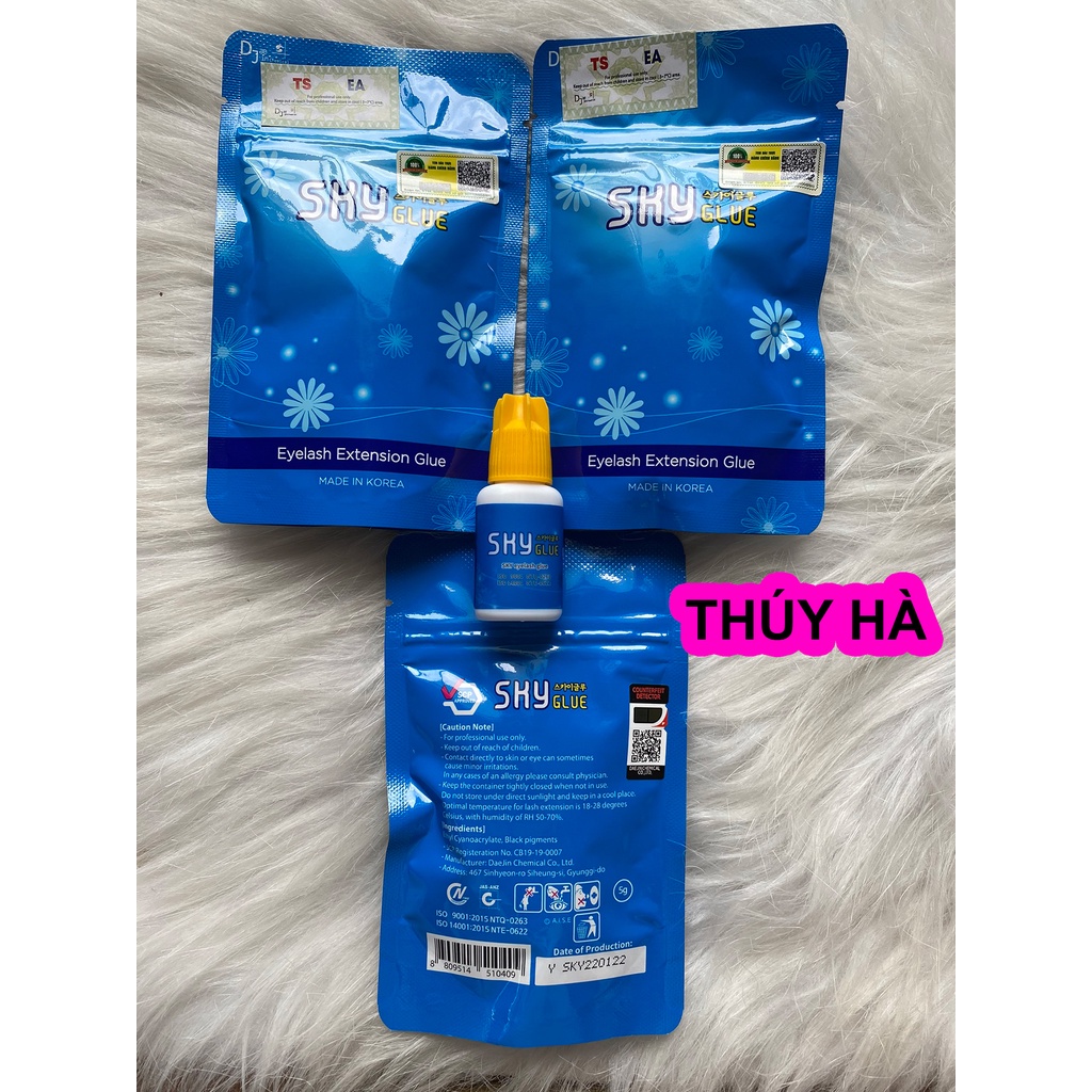 Keo nối mi sky TS, keo sky trong_DỤNG CỤ NỐI MI_THÚY HÀ