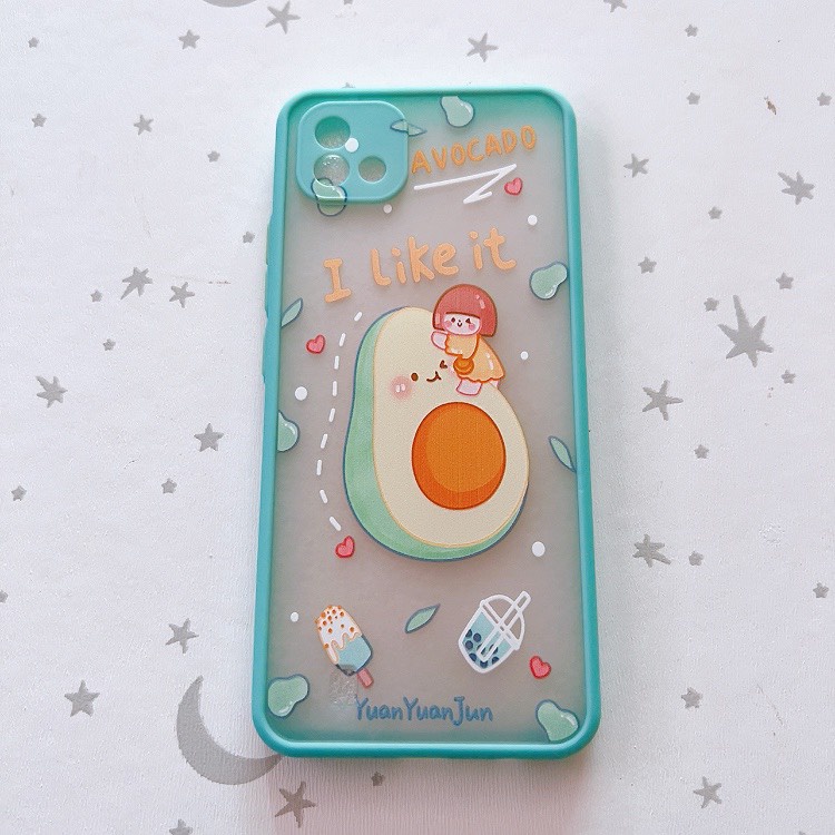 Ốp nhám viền cao su OPPO F9 /A7 / A5S /A12/Oppo A54 4G/Oppo A93/F17 PRO/REALME C20/C11 2021