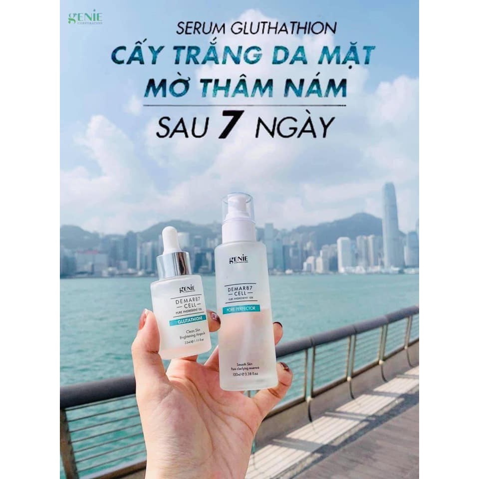 Serum - Nước thần trắng da Derma Cell87 Genie