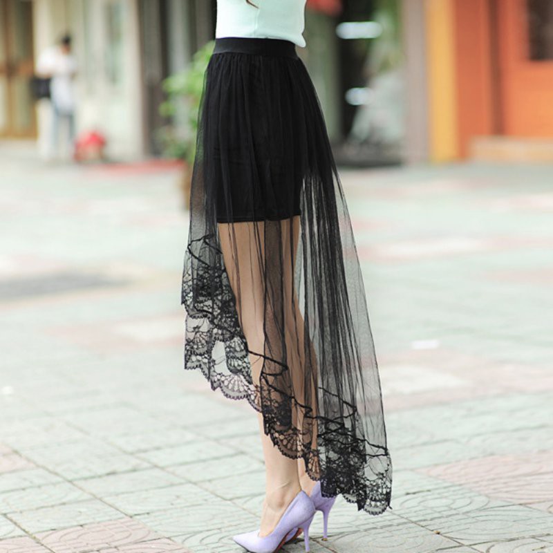 Chân Váy Chữ A Xếp Ly