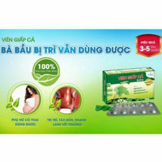 VIÊN GIẤP CÁ EXTRA - HẾT LO TRĨ, TÁO BÓN