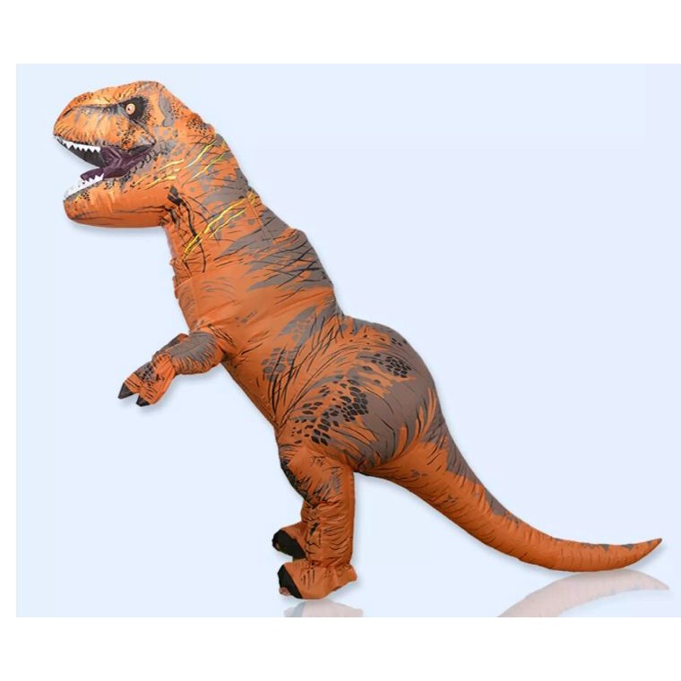 [Siêu Sale] Trang Phục Bơm Hơi Linh Vật T REX Chất Lượng Cao, Trang Phục Halloween Hóa Trang Khủng Long